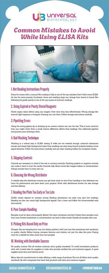 Common Mistakes to Avoid While Using ELISA Kits.jpg by Unibiotech
