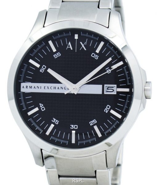 Armani Exchange Black Dial Stainless Steel AX2103 Mens Watch.jpg Features:

Stainless Steel Case,
Stainless Steel Bracelet,
Quartz Movement,
Scratch Resistant Mineral Crystal by creationwatches