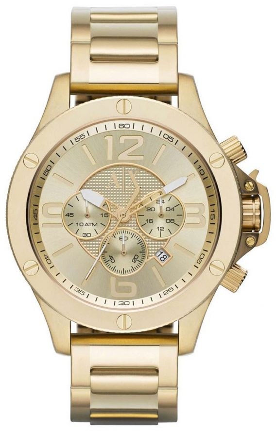 Armani Exchange Chronograph Champagne Dial AX1504 Mens Watch.jpg  by orientwatches