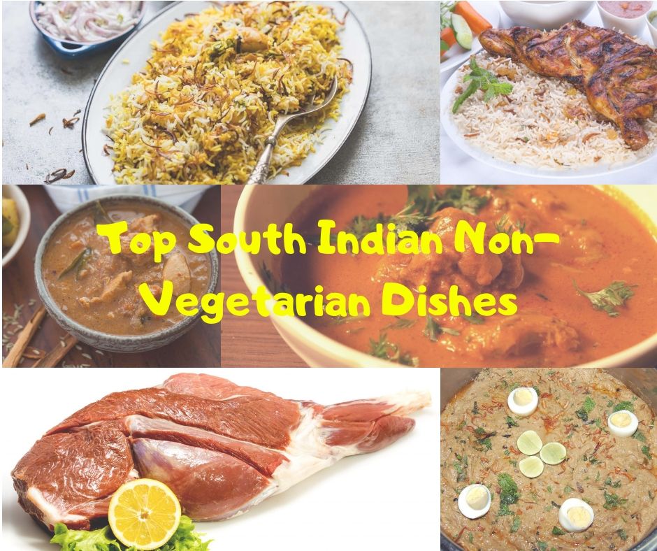 Top South Indian Non-Vegetarian Dishes.jpg South Indian cuisine is not limited to the famous vegetarian dishes like idli and dosa but it has also a variety of delicious non-vegetarian dishes. If you are a meat lover and searching for exclusive flavors, then you must try these delicious delicacies  by tasteofcity
