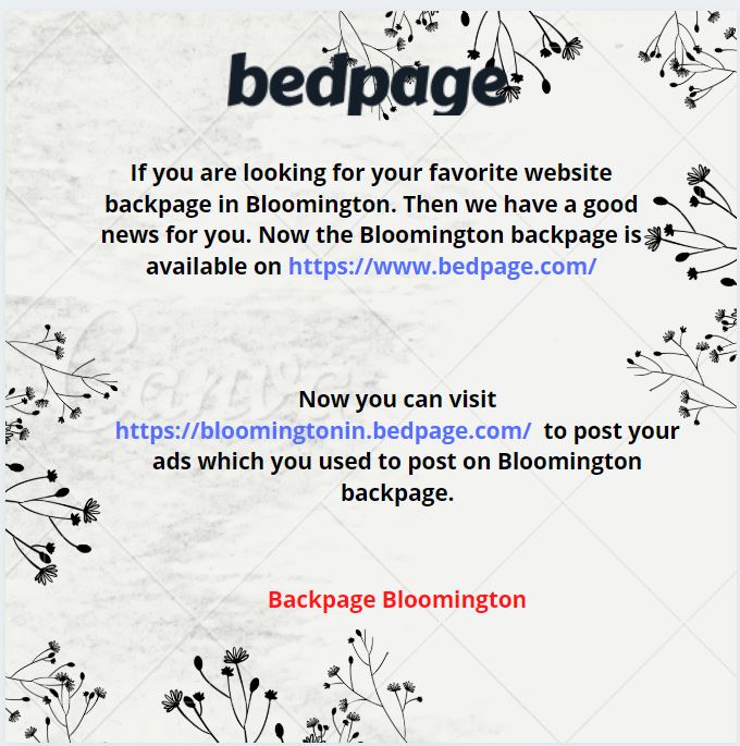 Backpage Bloomington.JPG by bedpageclassifieds. 