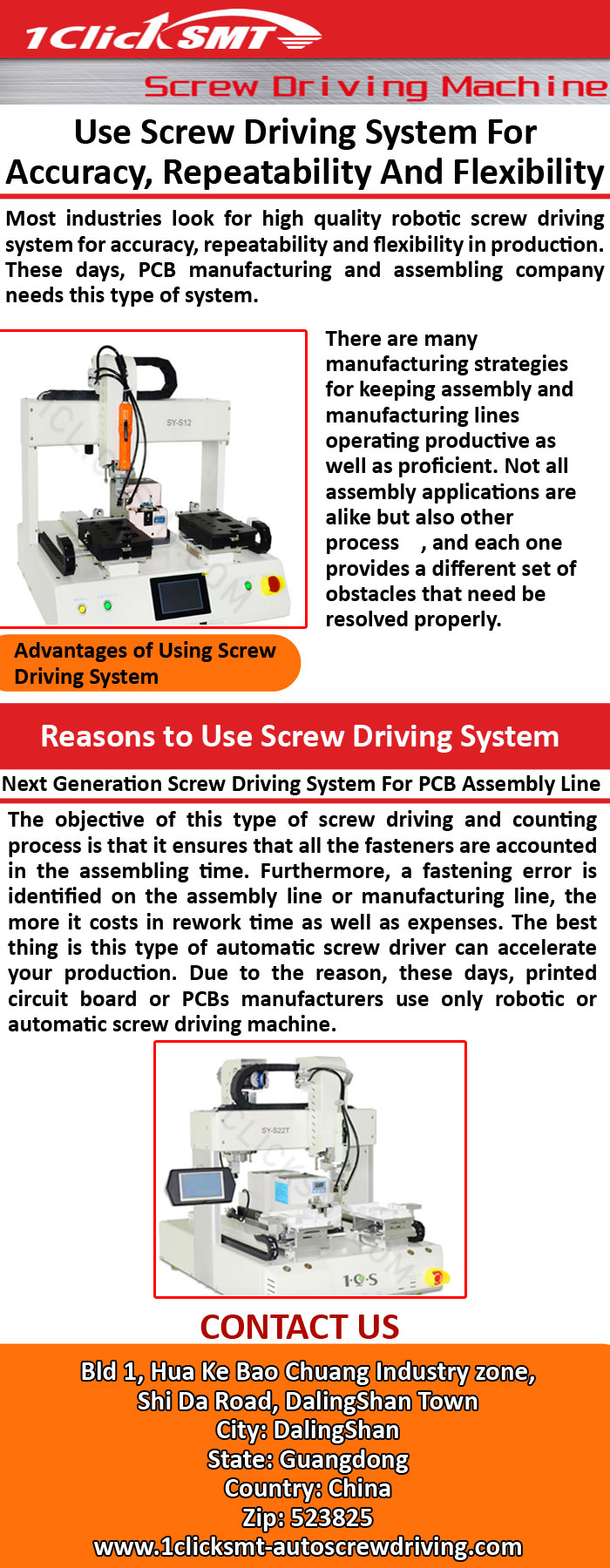 Use Screw Driving System For Accuracy, Repeatability And Flexibility.jpg  by autoscrewdriving