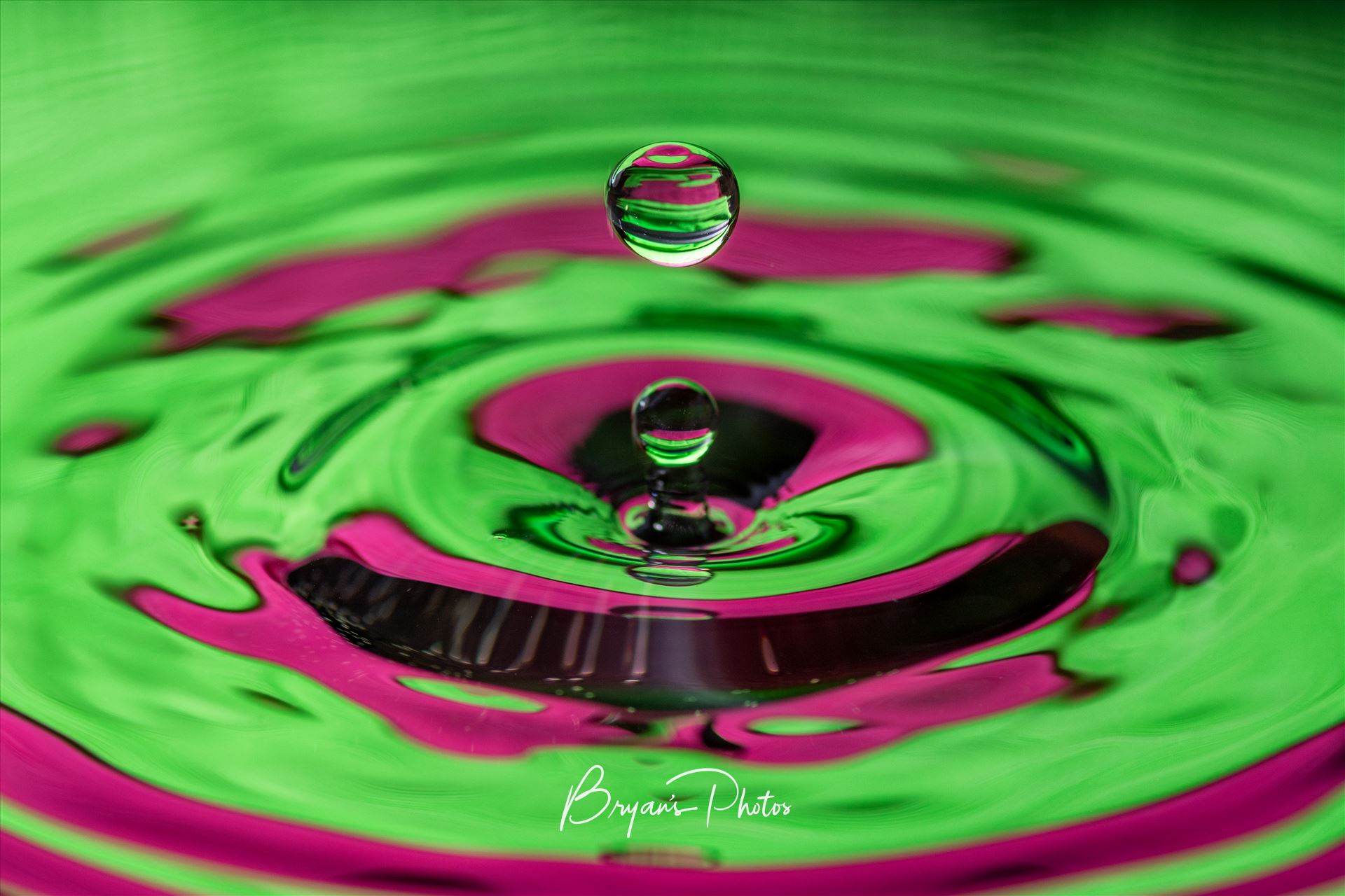 Wall Art Water Drop Wall art of a water drop. by Bryans Photos