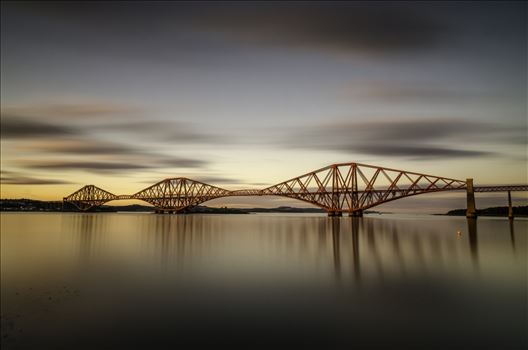 The Bridge at Sunset by Bryans Photos