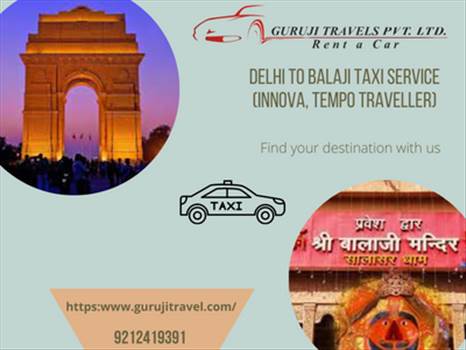 Delhi to Balaji Taxi Service.png by gurujitravels