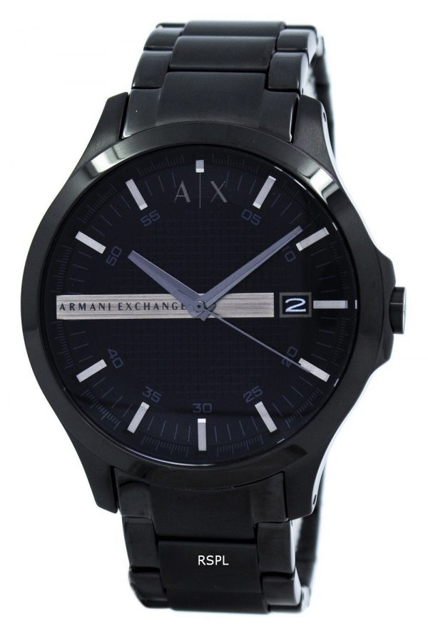 Armani Exchange Black Dial Stainless Steel AX2104 Mens Watch.jpg  by Jason