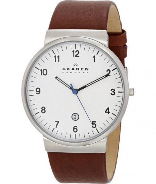 Skagen Ancher Brown Leather Strap SKW6082 Mens Watch.jpg  by Jason