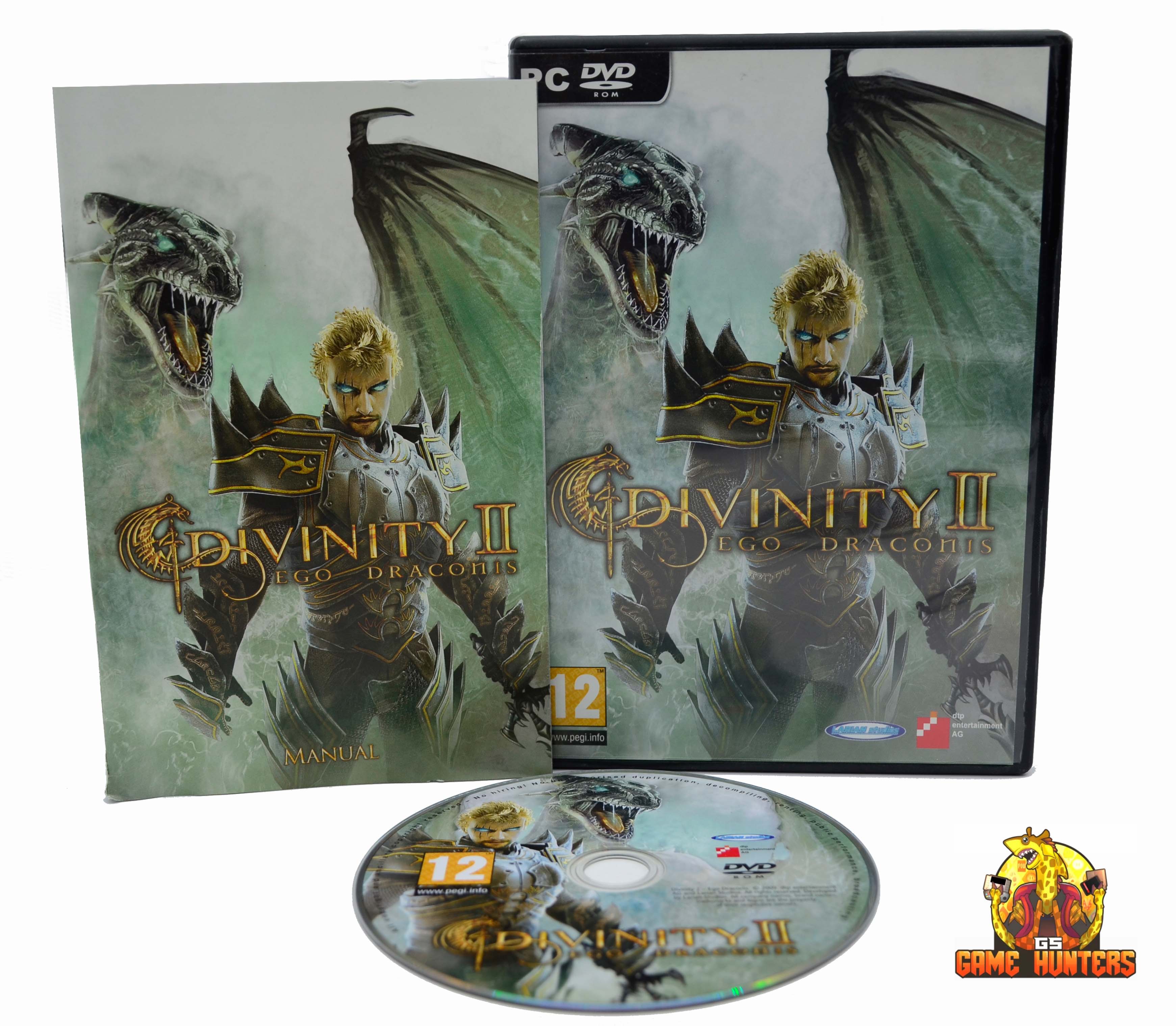 Divinity II Ego Draconis Case, Manual & Disc.jpg  by GSGAMEHUNTERS