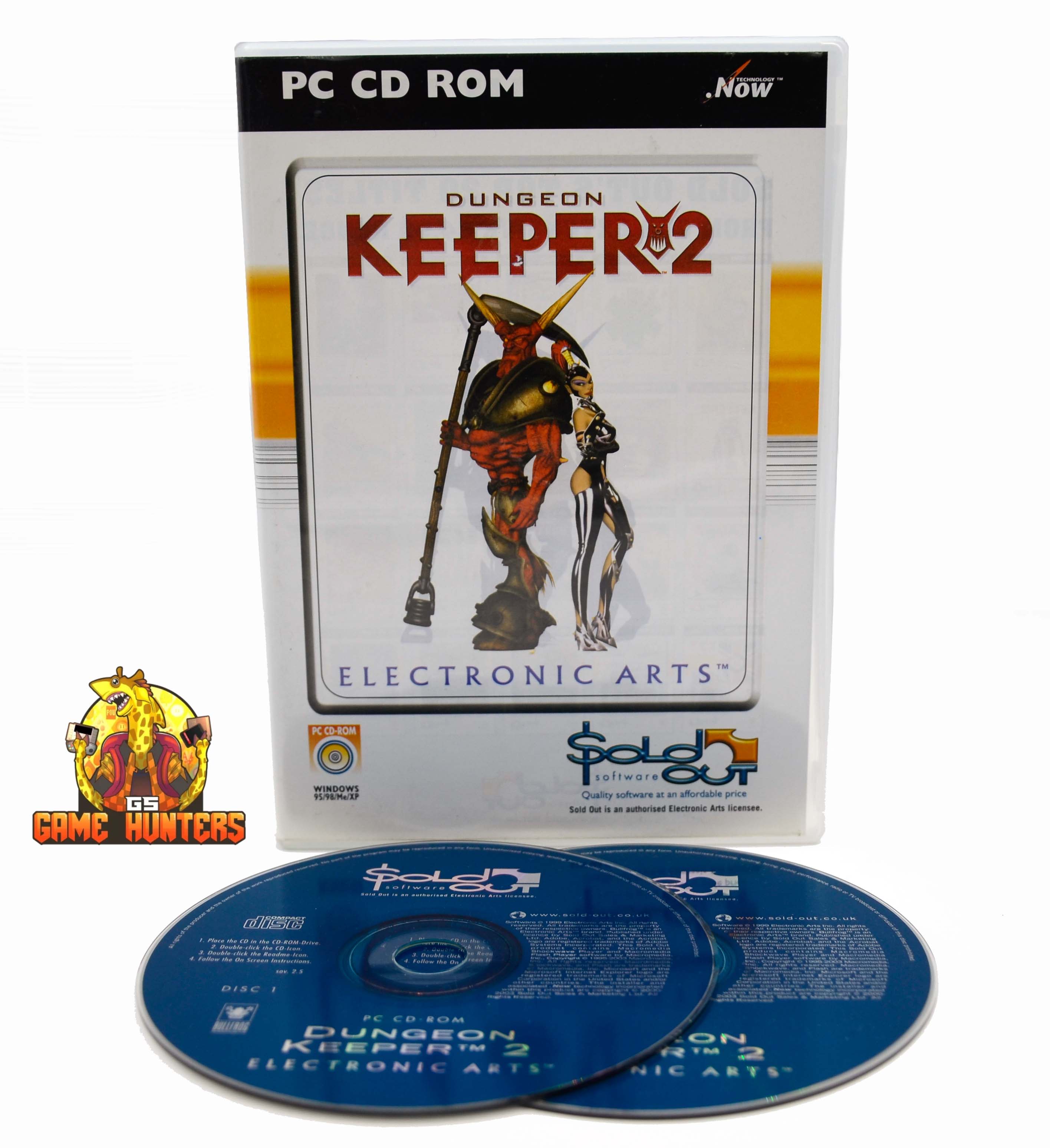 Dungeon Keeper 2 Case & Discs.jpg  by GSGAMEHUNTERS
