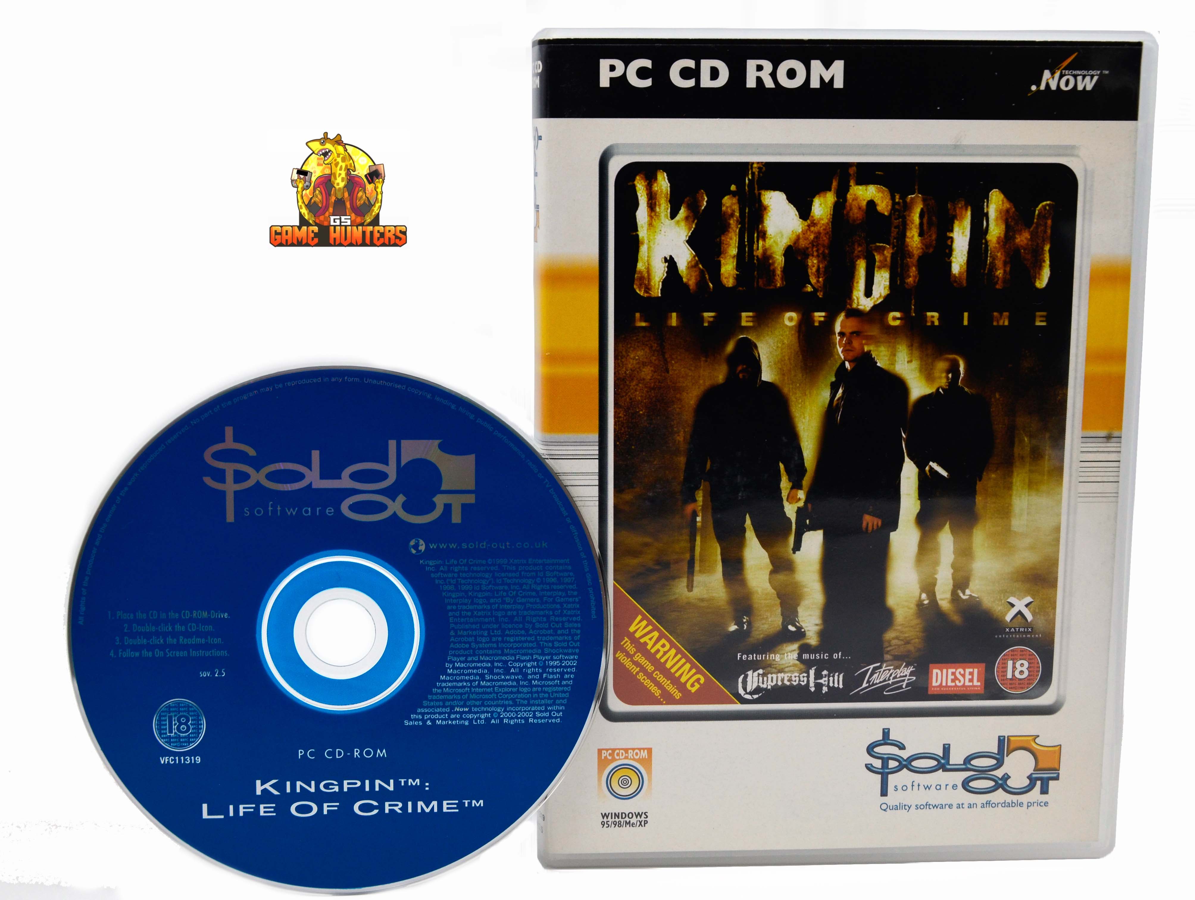 Kingpin Life of Crime Case & Disc.jpg  by GSGAMEHUNTERS