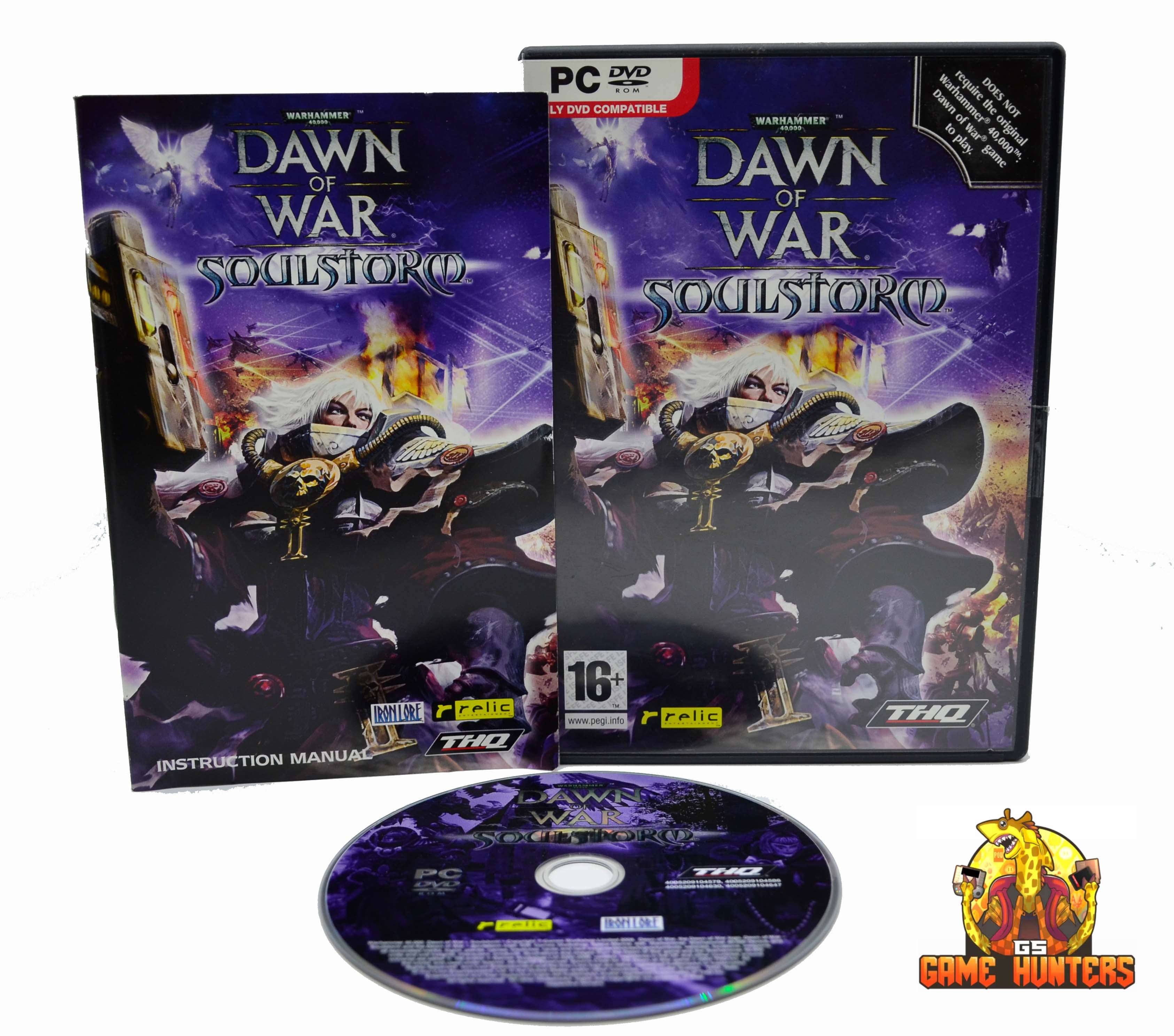 Dawn of War Soulstorm Case, Manual & Disc.jpg  by GSGAMEHUNTERS