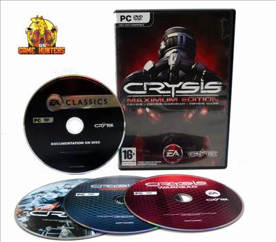 Crysis Maximum Edition Case, Documentation disc \u0026 Game discs.jpg - 