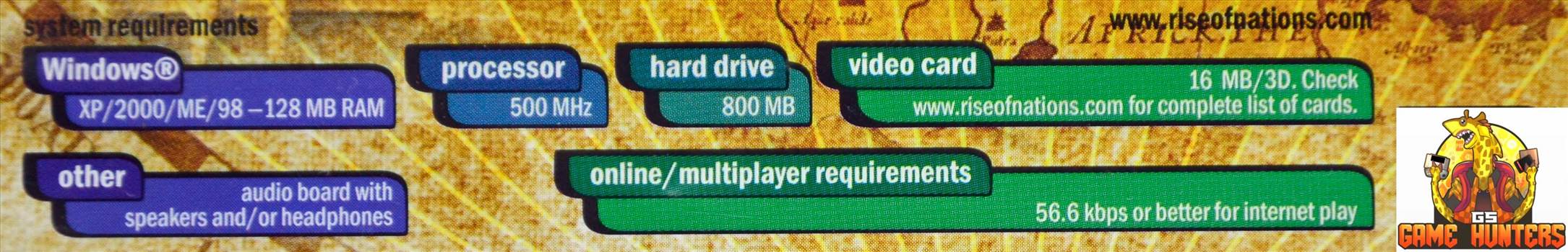 Rise of Nations System Requirements.jpg by GSGAMEHUNTERS