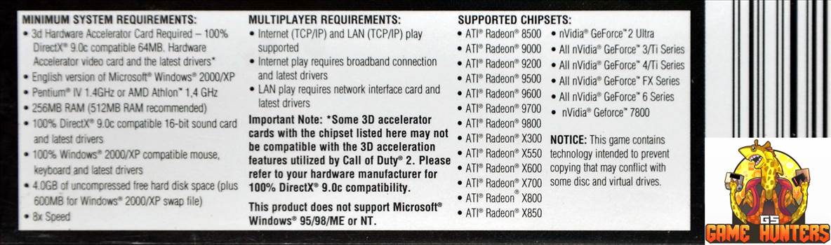 Call of Duty 2 System Requirements.jpg by GSGAMEHUNTERS