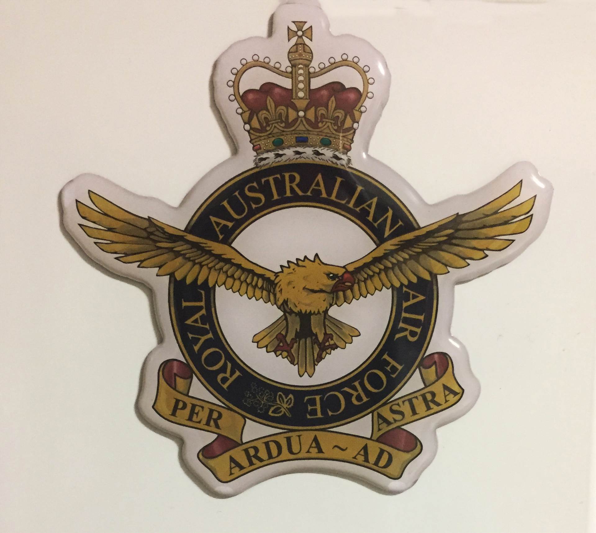 Royal Australian Air Force crest magnet Royal Australian Air Force crest magnet by johntorcasio