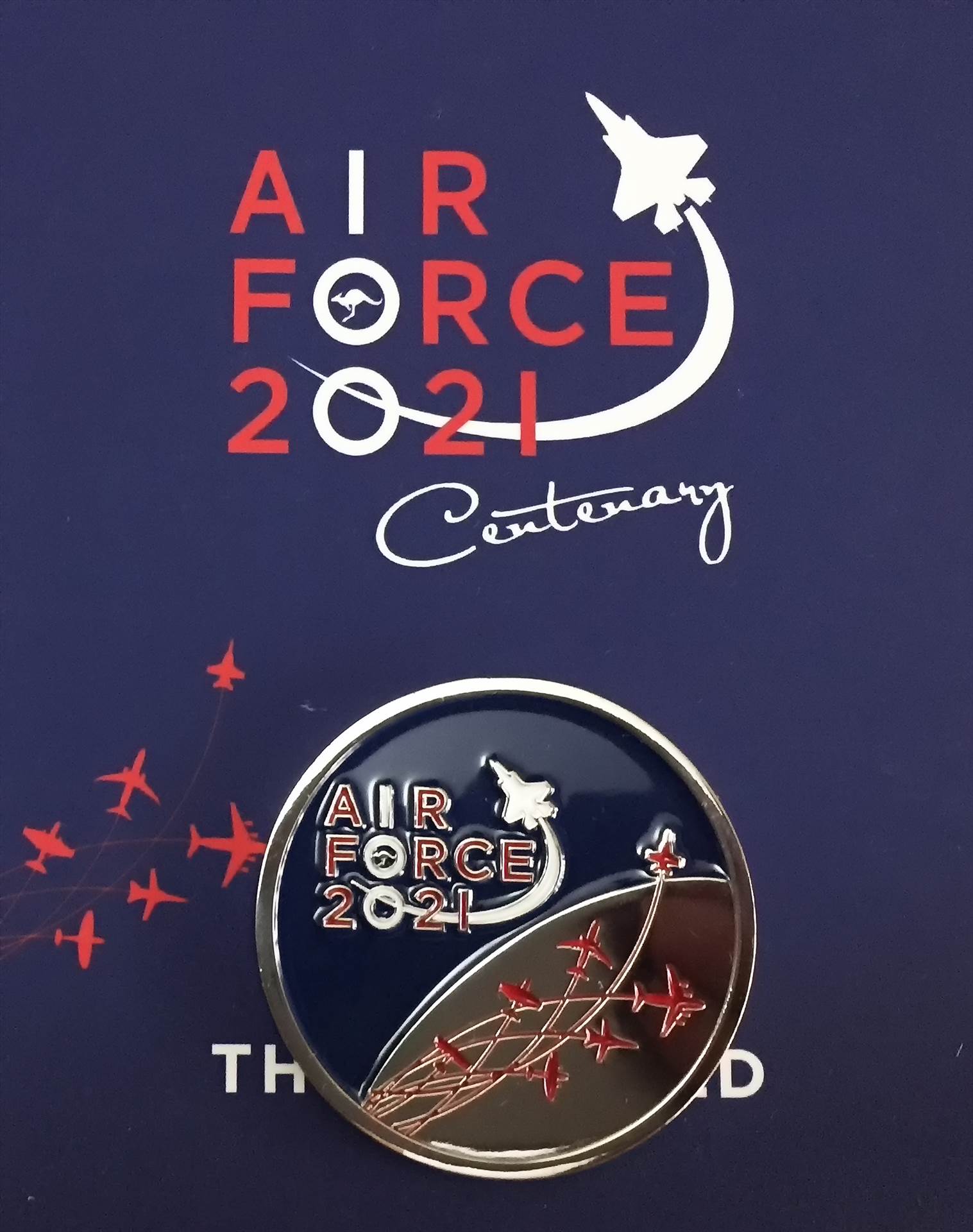 Air Force 100 Medallion  Air Force 100 Medallion  by johntorcasio
