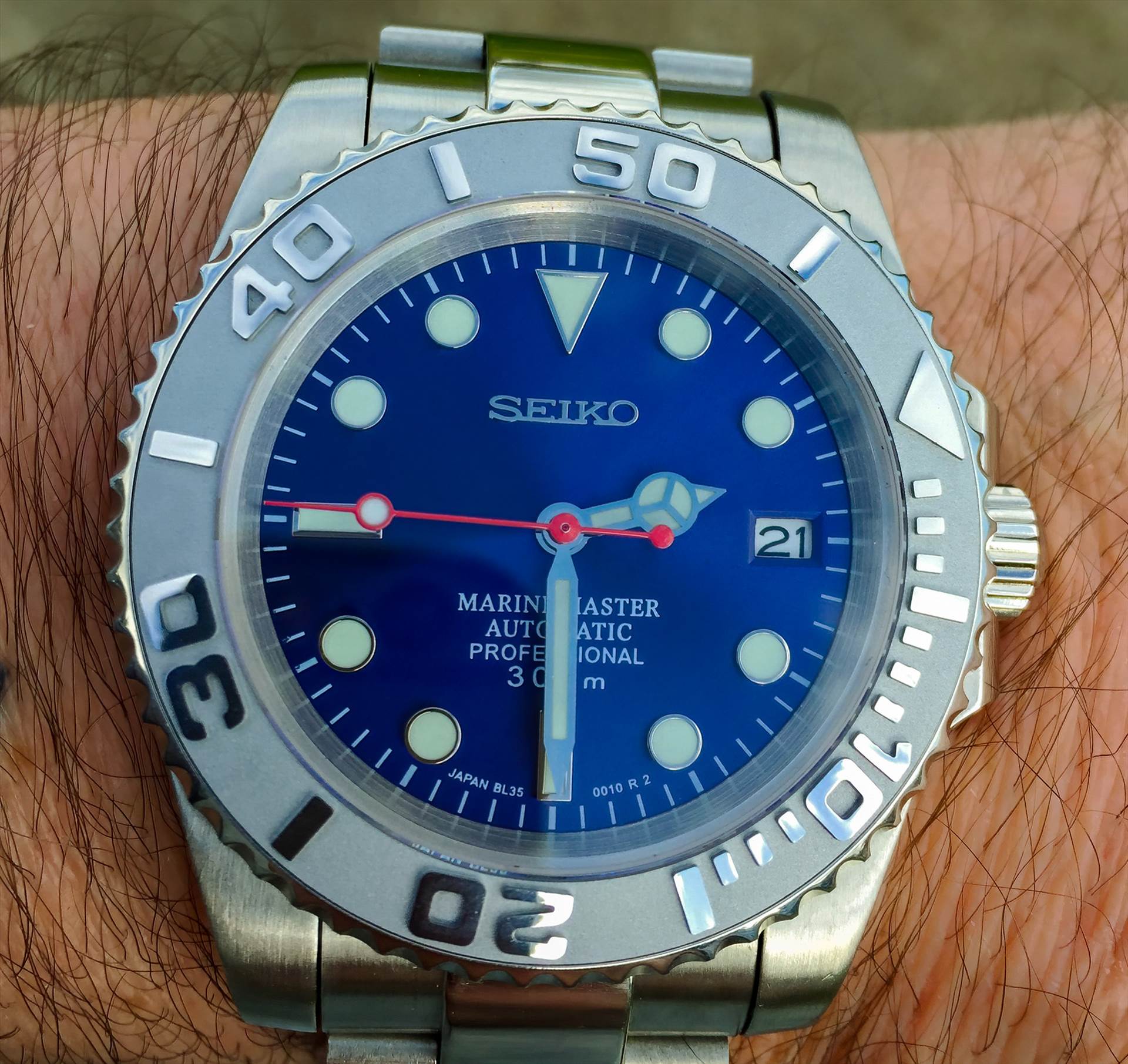 Seiko Yacht Master 40 Build  by johntorcasio