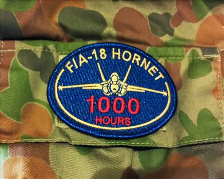 F/A-18 HORNET  - F/A-18 HORNET PATCH 1000 HOURS