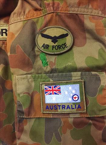 Royal Australian Air Force Biscuit Patch for DPCU Uniform by johntorcasio