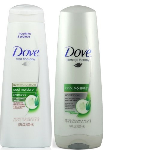 Dove Nutritive Solutions Cool Moisture Shampoo and Conditioner cucumber and green tea 12 fl oz.jpg  by BudgetGeneral