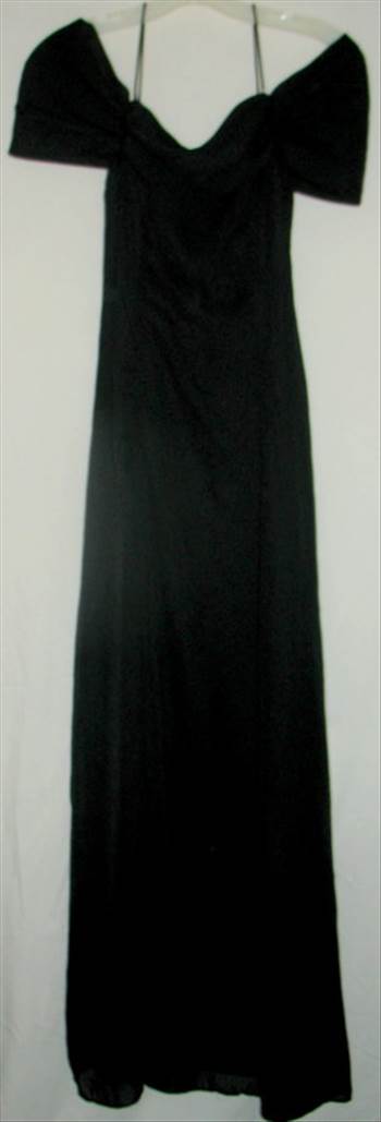 Black off the shoulder dress.jpg - 53 Length