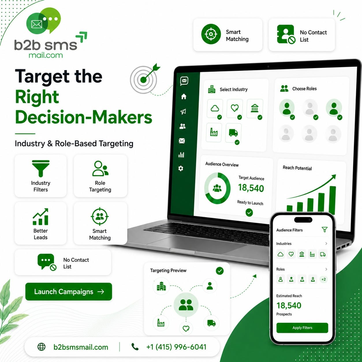 B2B SMS marketing platform for businesses in USA Reaching the right business often starts with getting a conversation underway. A B2B SMS marketing platform for businesses in USA helps simplify that first step.  Visit:  https://b2bsmsmail.com/b2b-sms-marketing-platform/ by B2BSMSMail