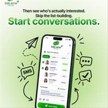 B2B SMS outreach platform USA by B2BSMSMail