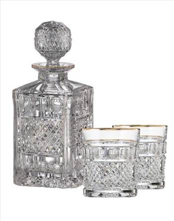 bohemia crystal decanter by bohemiacrystalglass