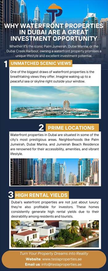 Tesla Properties is the leading real estate agency in Dubai, offering a wide range of Dubai real estate properties including luxury homes, apartments, and villas for sale. As the best real estate company in Dubai, we specialize in real estate investments,