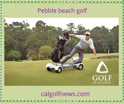 Pebble beach golf.gif by Cal golf news