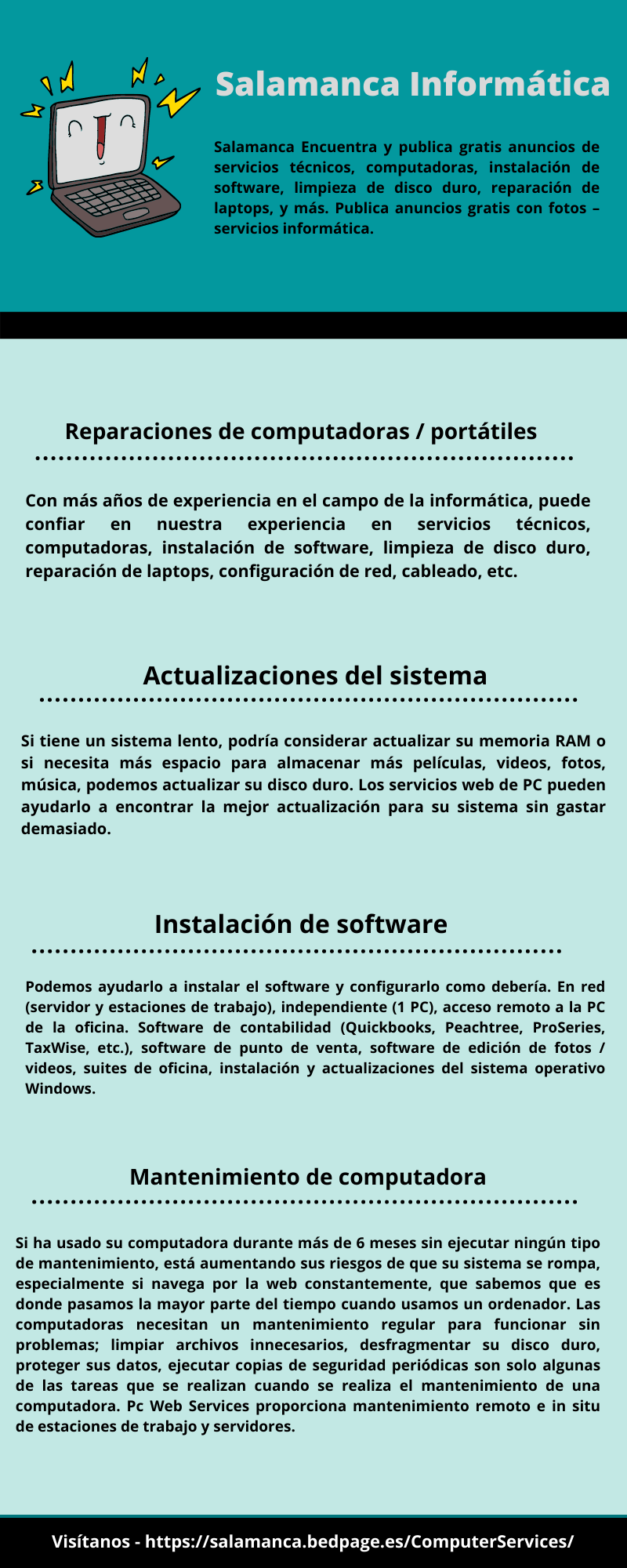 Salamanca - anuncios clasificados de reparación de computadoras, programación, soporte técnico - servicios de informática.png  by ashutosh24