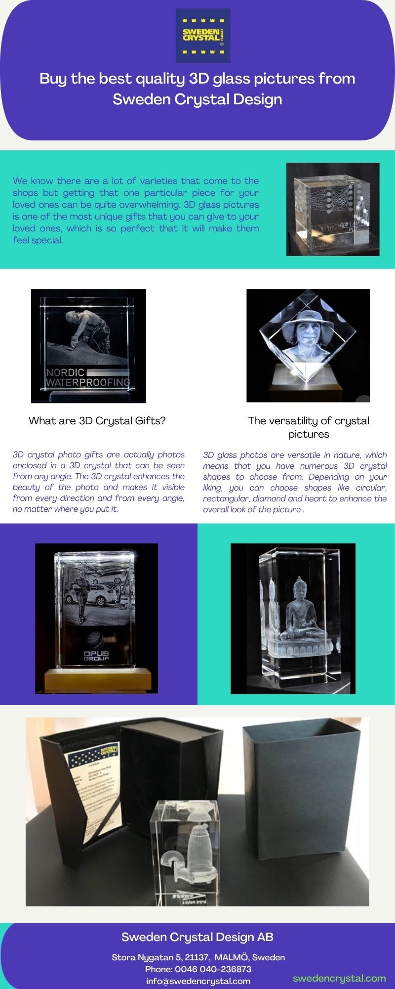 Buy the best quality 3D glass pictures from Sweden Crystal Design 3D crystal engraving glass pictures from Sweden Crystal Design - Personalized 3D gifts for your loved ones in the shapes of squares, hearts, diamonds and many more. For more details, visit: https://swedencrystal.com/custom-designed-glass-block/ by Swedencrystal1