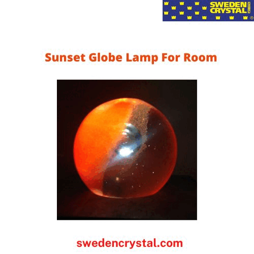 Sunset globe lamp for room Find the exclusive Sunset globe lamp for room showcasing a 3D three-dimensional light, wherein the light glow through the optical effects. For more visit: https://swedencrystal.com/sunset-globe-lamp/ by Swedencrystal1
