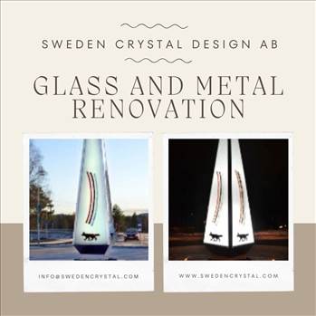 glass and metal Renovation by Swedencrystal1