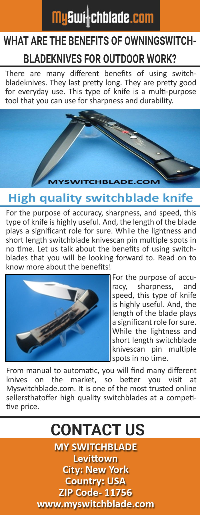 What are the benefits of Owning Switchblade Knives for Outdoor Work.jpg  by Myswitchblade