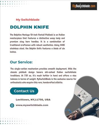 Dolphin Knife by Myswitchblade