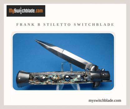 Frank B stiletto switchblade by Myswitchblade