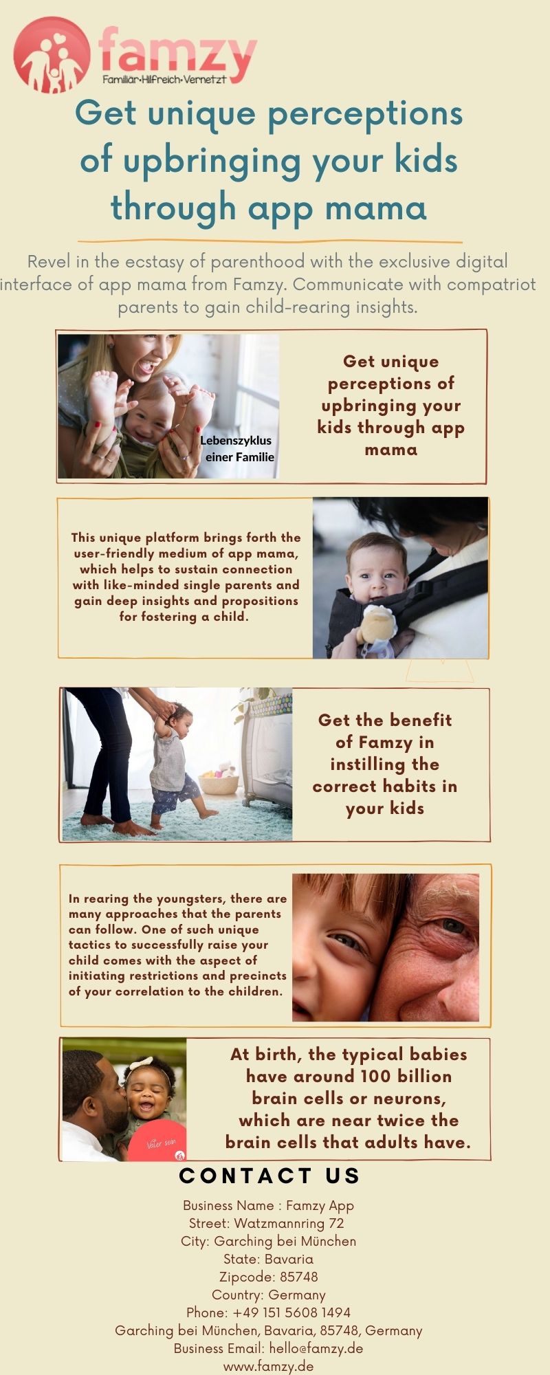 Get unique perceptions of upbringing your kids through app mama.jpg  by famzyapp