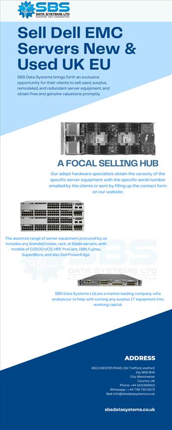 Sell Dell EMC Servers New & Used UK EU.png by Sbsdatasystems