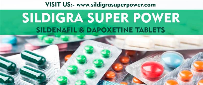 An oral drug used for ED and early or PE in man is sildigra super power from sildigrasuperpower.com .  It is an improved version of various widespread drugs. As an active ingredient, it contains Sildenafil citrate which is a Phosphodiesterase inhibitor an