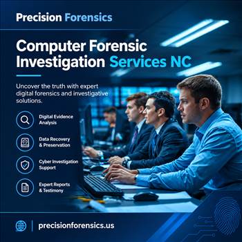 Computer forensic investigation services NC by Precision Forensics