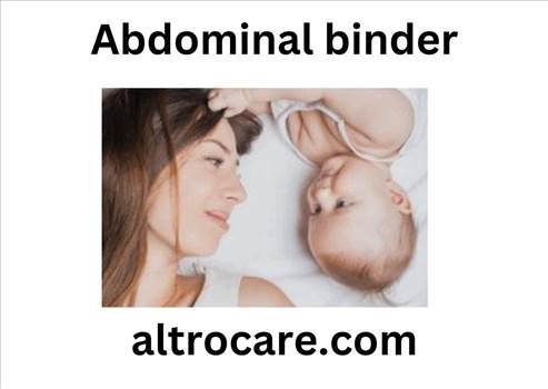 Abdominal binder by Altrocare