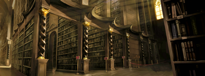 Library.png  by Seductive Hogwarts Mule