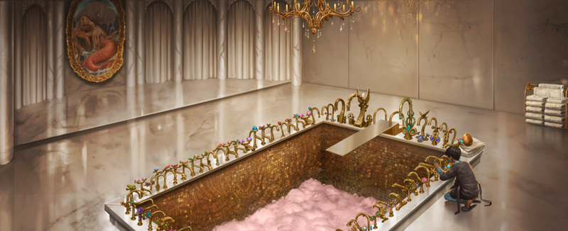 prefect bathroom.png  by Seductive Hogwarts Mule