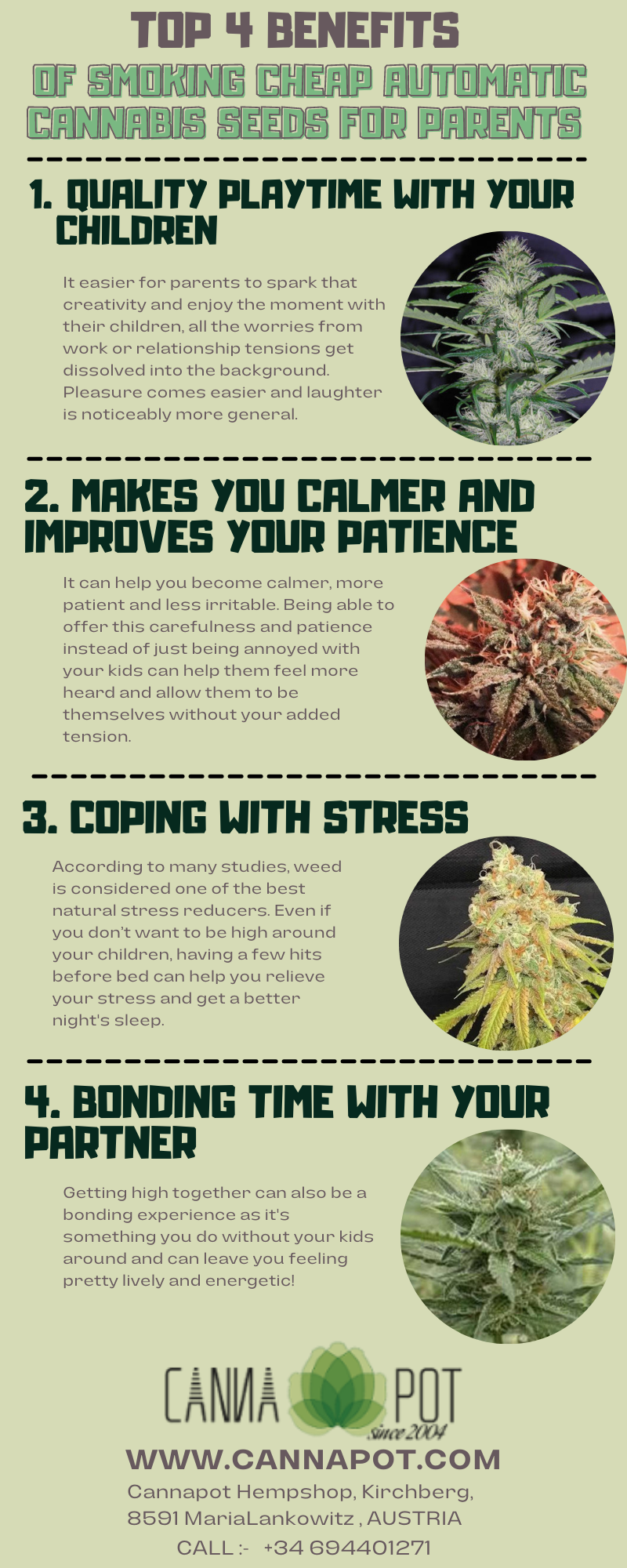 Top 4 benefits of smoking cheap automatic cannabis seeds for parents.png  by Cannapot