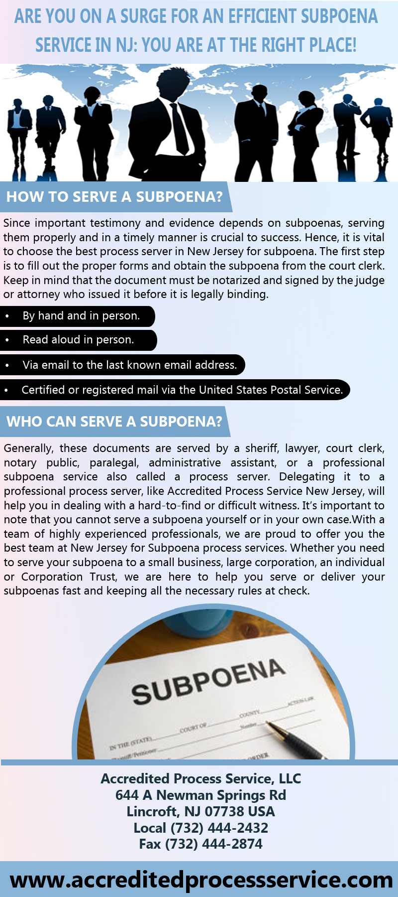 Are you on a Surge for an Efficient Subpoena Service in NJ You are at the Right Place.jpg  by Accreditedprocess