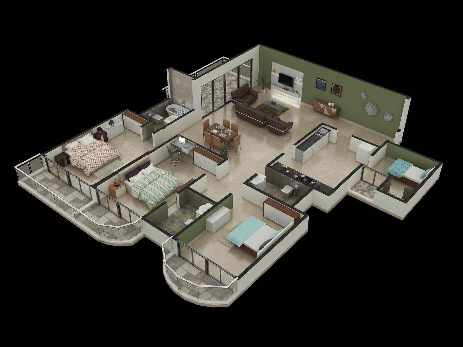 3D Floor Plan http://www.rayvatengineering.com/3d-floor-plan/ - 3D Floor Plan  architectural floor plans are suitable for advertising and marketing campaigns. by Rayvatengineering
