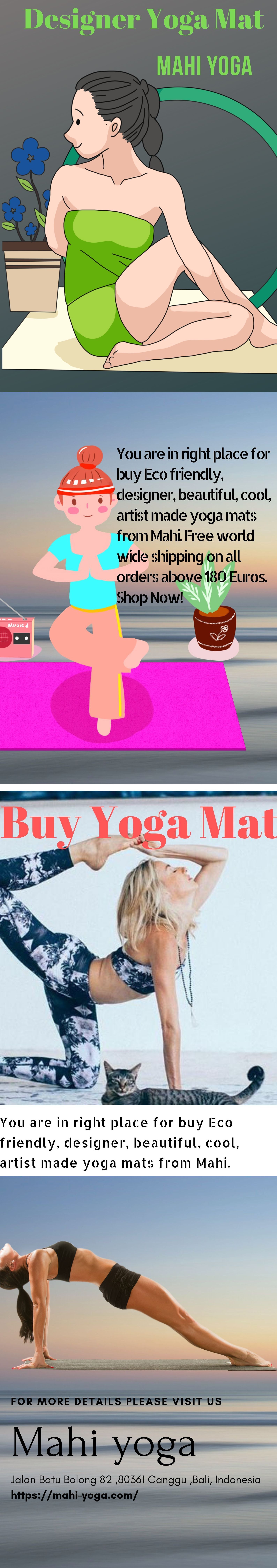 Designer Yoga Mat.jpeg  by Mahiyoga