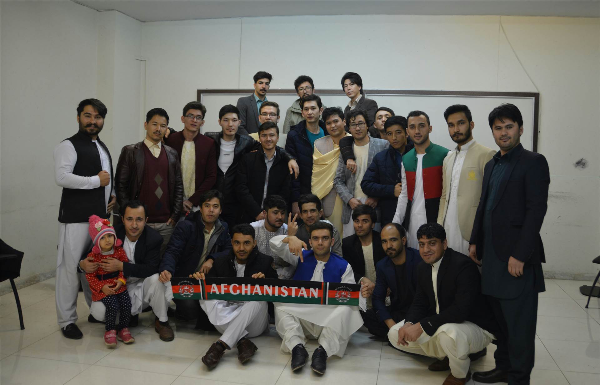 دانشجوان افغانستان در حاشیه جشنواره غذای ملل