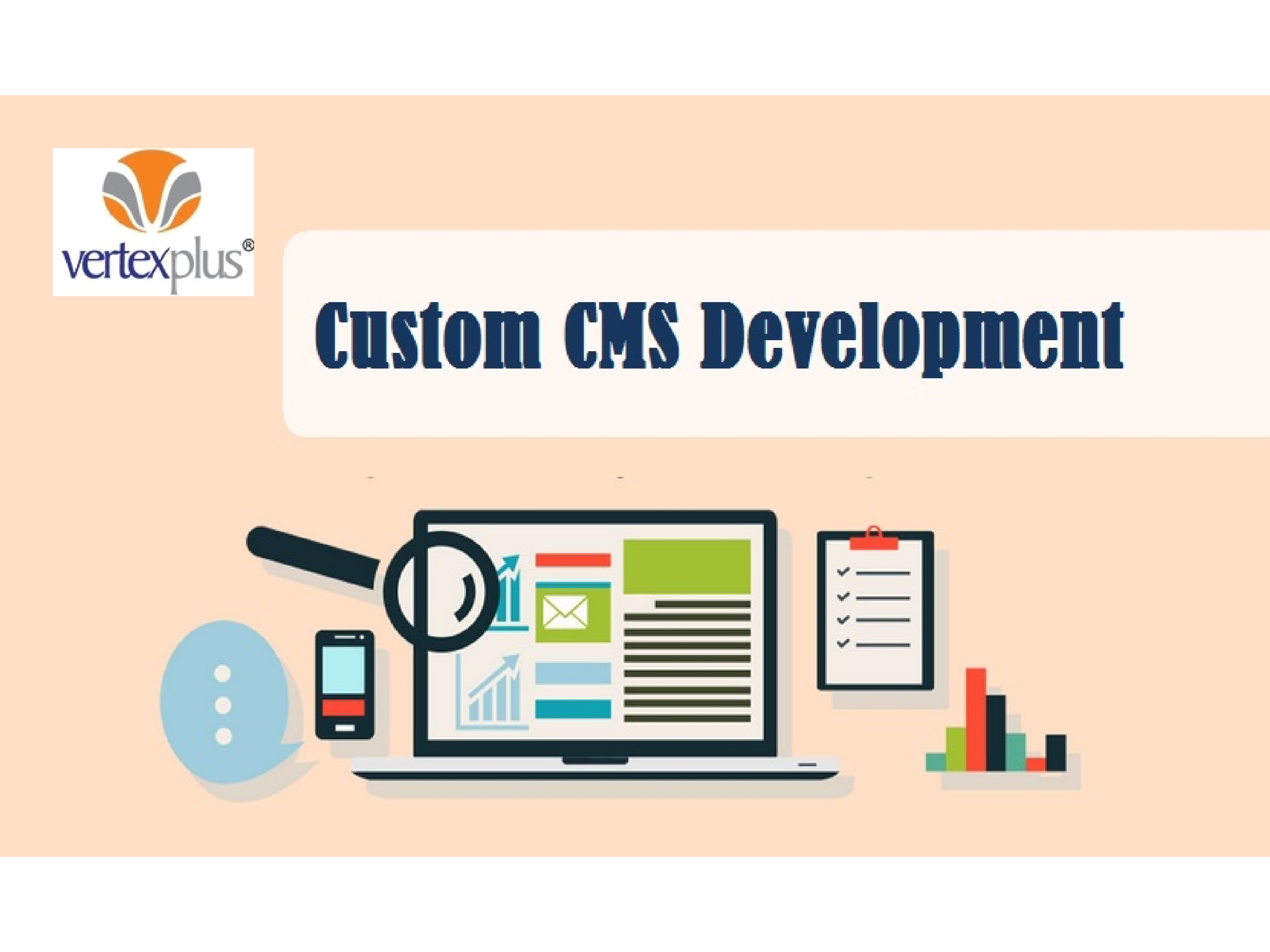 Expert CMS Development services, Easy to manage dashboard Learn more about CMS Development Services, visit http://www.vertexplus.com/cms-development.
 by vertexplus